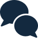 Chat bubble icon